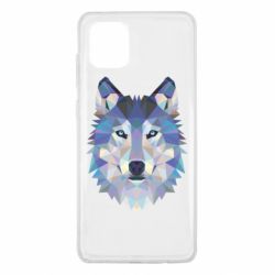 Чехол для Samsung Note 10 Lite Wolf is a vector - PrintSalon