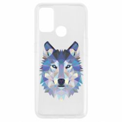 Чехол для Oppo A53/A32/A33 Wolf is a vector - PrintSalon