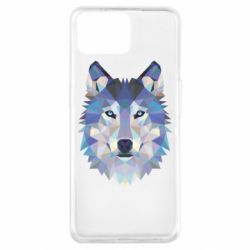 Чехол для Oppo A73 Wolf is a vector - PrintSalon