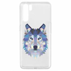 Чехол для Oppo A91/Reno3 Wolf is a vector - PrintSalon
