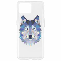Чехол для Oppo Reno 4 Lite Wolf is a vector - PrintSalon