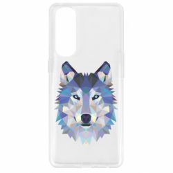 Чехол для Oppo Reno 4 Pro Wolf is a vector - PrintSalon