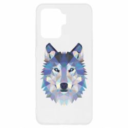 Чехол для Oppo Reno 5 Lite Wolf is a vector - PrintSalon