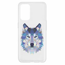 Чохол для Oppo Reno 5 4G Wolf is a vector-PrintSalon Чохол для Oppo Reno 5 4G Wolf is a vector