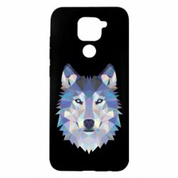 Чехол для Xiaomi Redmi Note 9/Redmi 10X Wolf is a vector - PrintSalon
