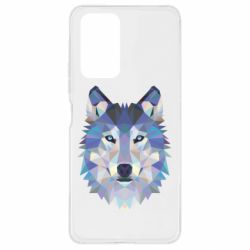 Чехол для Xiaomi Redmi Note 10 Pro Wolf is a vector - PrintSalon