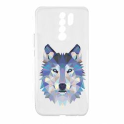 Чехол для Xiaomi Redmi 9 Wolf is a vector - PrintSalon