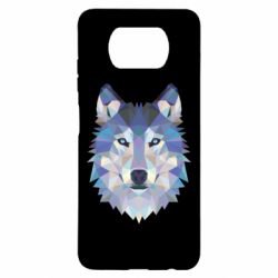Чехол для Xiaomi Poco X3 Wolf is a vector - PrintSalon