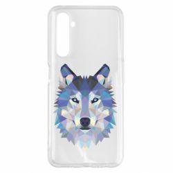 Чехол для Realme 6 Pro Wolf is a vector - PrintSalon