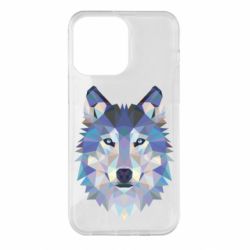 Чехол для iPhone 14 Pro Max Wolf is a vector - PrintSalon