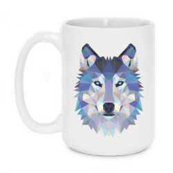 Чашка 420ml Wolf is a vector - PrintSalon