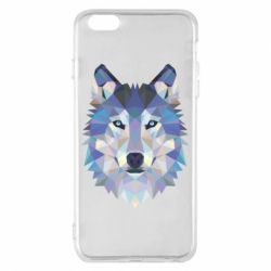 Чехол для iPhone 6 Plus/6S Plus Wolf is a vector