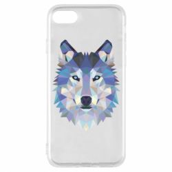Чехол для iPhone 8 Wolf is a vector - PrintSalon