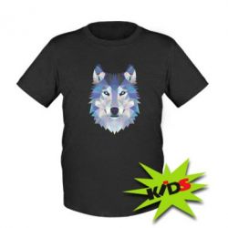 Детская футболка Wolf is a vector - PrintSalon