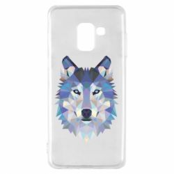 Чехол для Samsung A8 2018 Wolf is a vector - PrintSalon