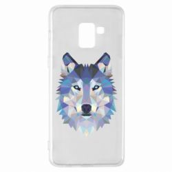 Чехол для Samsung A8+ 2018 Wolf is a vector - PrintSalon