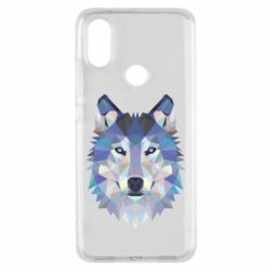 Чехол для Xiaomi Mi A2 Wolf is a vector - PrintSalon