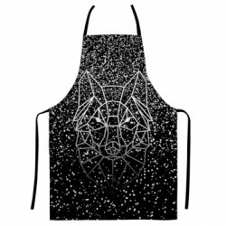 Фартух з 3D принтом Wolf - PrintSalon