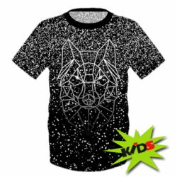 Дитяча 3D футболка Wolf - PrintSalon