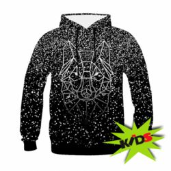 Дитяче 3D худі Wolf - PrintSalon