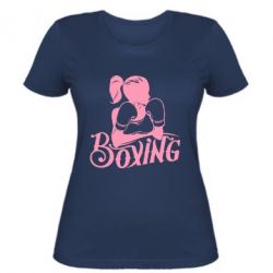 Женская футболка Women's Boxing - PrintSalon
