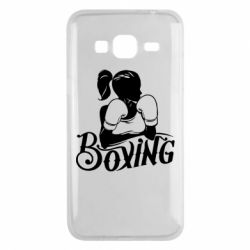 Чехол для Samsung J3 2016 Women's Boxing - PrintSalon