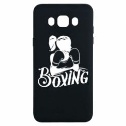 Чехол для Samsung J7 2016 Women's Boxing - PrintSalon