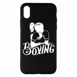 Чохол для iPhone X/Xs Women's Boxing