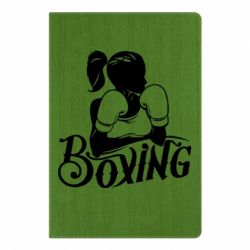 Блокнот с принто Women's Boxing - PrintSalon