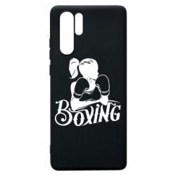 Чехол для Huawei P30 Pro Women's Boxing - PrintSalon