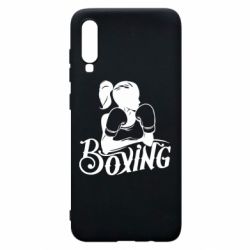 Чехол для Samsung A70 Women's Boxing - PrintSalon