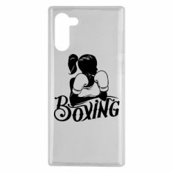 Чехол для Samsung Note 10 Women's Boxing - PrintSalon