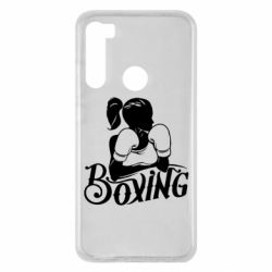 Чехол для Xiaomi Redmi Note 8 Women's Boxing - PrintSalon