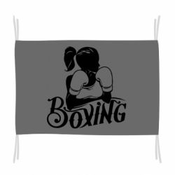 Флаг Women's Boxing - PrintSalon