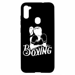 Чехол для Samsung A11/M11 Women's Boxing - PrintSalon