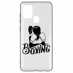 Чехол для Samsung A21s Women's Boxing - PrintSalon