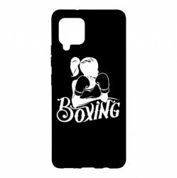 Чехол для Samsung A42 5G Women's Boxing - PrintSalon
