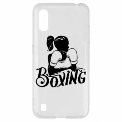 Чехол для Samsung A01/M01 Women's Boxing - PrintSalon