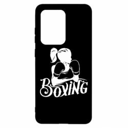 Чехол для Samsung S20 Ultra Women's Boxing - PrintSalon
