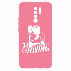 Чехол для Xiaomi Redmi 9 Women's Boxing - PrintSalon