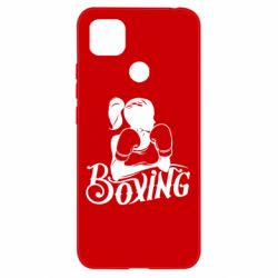 Чехол для Xiaomi Redmi 9c Women's Boxing - PrintSalon