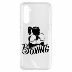 Чехол для Realme 6 Pro Women's Boxing - PrintSalon