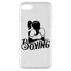 Чехол для iPhone 8 Women's Boxing - PrintSalon