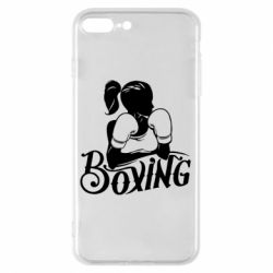Чехол для iPhone 8 Plus Women's Boxing - PrintSalon