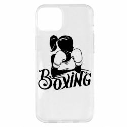 Чехол для iPhone 14 Plus Women's Boxing - PrintSalon
