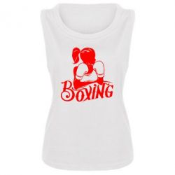 Женская майка Women's Boxing - PrintSalon