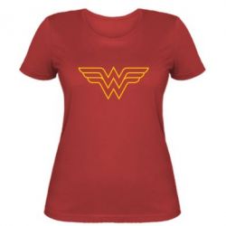 Женская футболка Wonder Woman Logo - PrintSalon