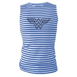 Майка-тельняшка Wonder Woman Logo