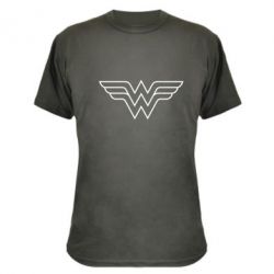 Камуфляжная футболка Wonder Woman Logo - PrintSalon