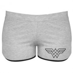 Женские шорты Wonder Woman Logo - PrintSalon